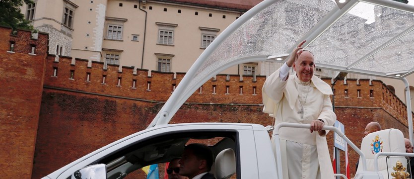 Tysiące wiernych powitały papieża