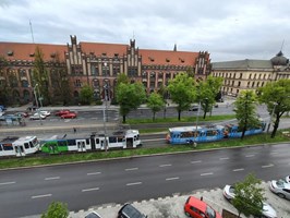 Tramwajowa awaria w al. Niepodległości w Szczecinie