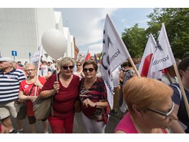 Dla demokracji: marsz z „Odą do radości"