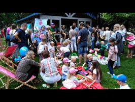 Urodziny Szczecina: tort, zabawa i róże