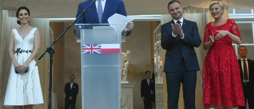 Książę William: Polska jest przykładem odwagi