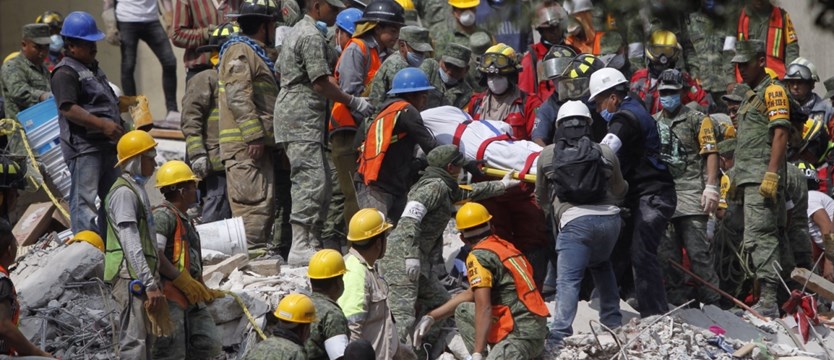 Żałoba narodowa po trzęsieniu ziemi w Meksyku
