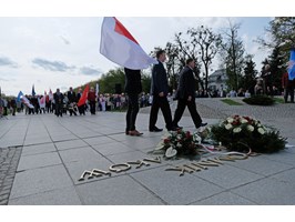 Obchodzili święto pracy i rocznicę wstąpienia Polski do UE