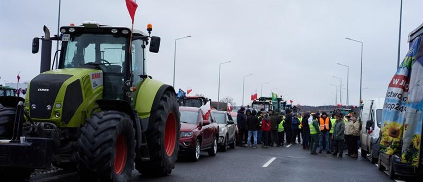 Sąd nie zezwala na kontynuowanie protestu rolników na S3 na węźle Myślibórz