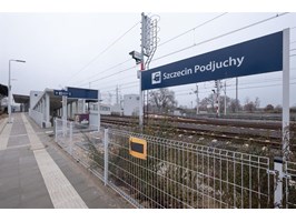Odnowiona stacja PKP Szczecin-Podjuchy