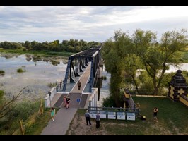 Most w Siekierkach z ważną nagrodą. „Turystyczna wartość dodana”