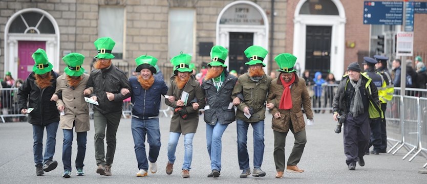 Irlandczycy świętowali