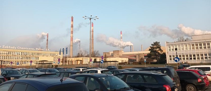 Siarczysta „chmura” nad Szczecinem