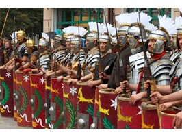 Rzymski legion ruszył na plażę