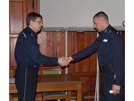 Komendant nagrodził policjantów