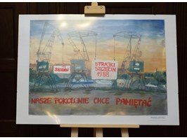 Szczecińskie strajki na plakatach. Finał konkursu