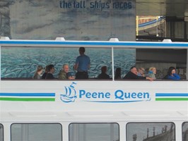 Odnowiona „Peene Queen” na wodzie