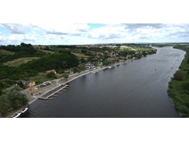 Siadło Dolne ma nowe nabrzeże i rekreacyjne tereny nad Odrą