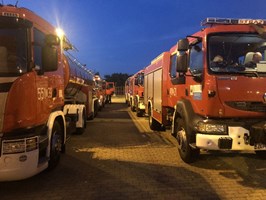 Polscy strażacy pomogą gasić pożary w Szwecji