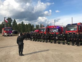 Polscy strażacy w Szwecji: w piątek uroczyste pożegnanie