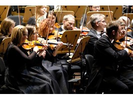 Świętowała orkiestra symfoniczna filharmonii