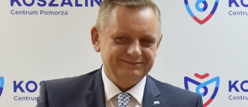 Jedliński wybrany na prezydenta Koszalina w I turze
