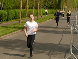 Uliczne bieganie w Szczecinku