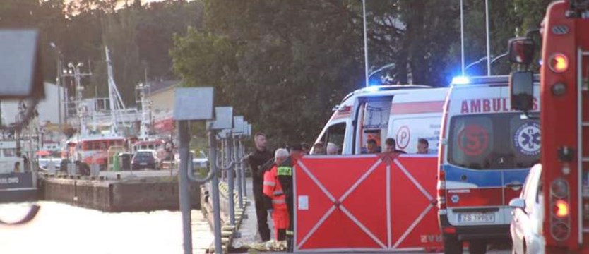 Nie żyje 17-letni rowerzysta, który wpadł do kanału portowego w Darłowie
