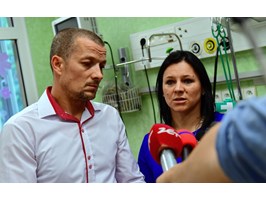 Poparzony 9-letni Alan z Rytla wyjdzie ze szczecińskiego szpitala „Zdroje”
