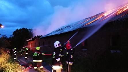 Pożar w Dreżewie
