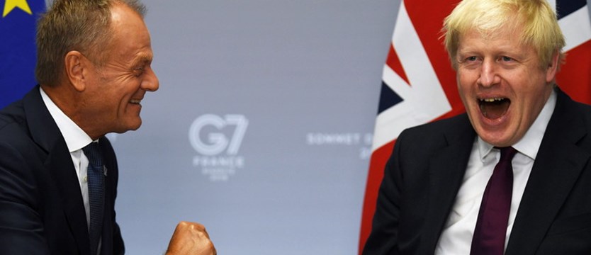 Johnson powiedział Tuskowi, że Londyn opuści UE 31 października niezależnie od okoliczności
