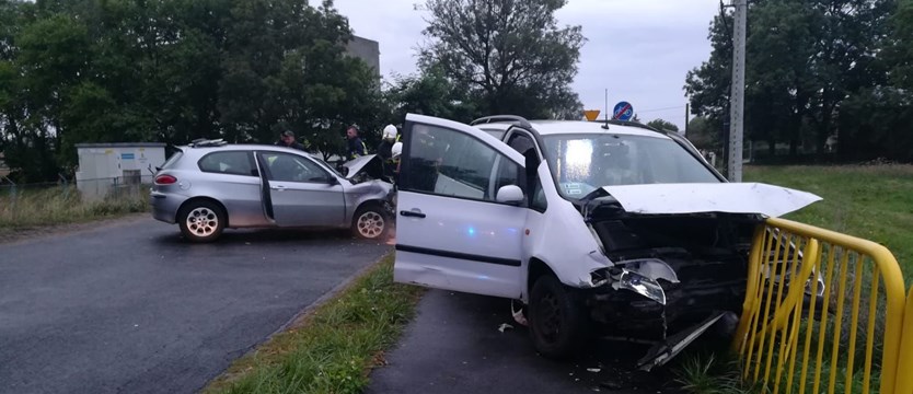 Wypadek w Lubczynie, matka z córką w szpitalu