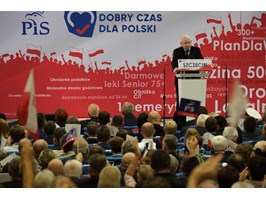 Jarosław Kaczyński w Szczecinie: Polska państwem dobrobytu