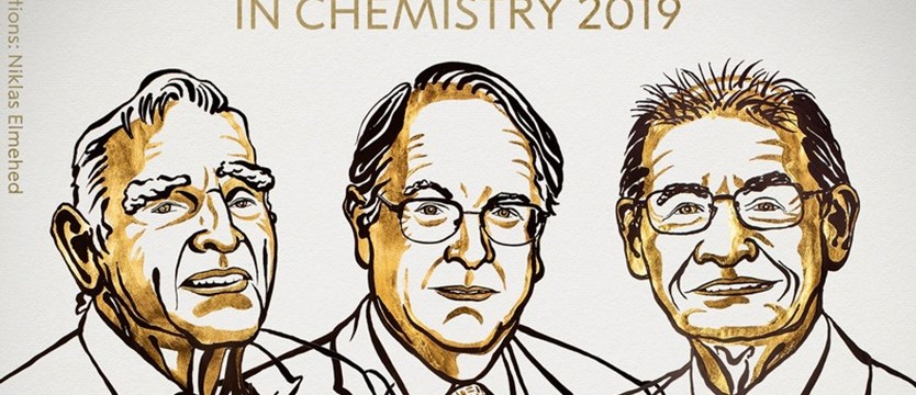 Nobel 2019 z chemii za akumulatory litowo-jonowe