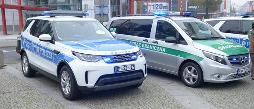 Auta patrolowe dla Wspólnej Polsko-Niemieckiej Placówki w Pomellen