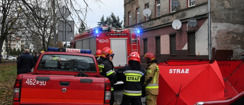 Matka i trójka dzieci zginęli w pożarze w Inowrocławiu