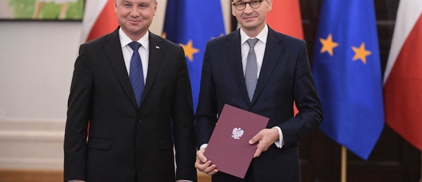 Prezydent Andrzej Duda desygnował Mateusza Morawieckiego na premiera