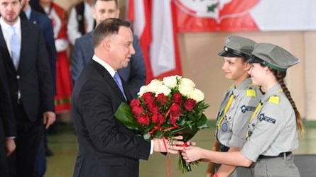 Prezydent Duda w Brojcach: „Ten powiat zamyka tę wielką podróż”