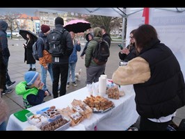 Białorusini świętowali Dzień Wolności na pl. Solidarności w Szczecinie