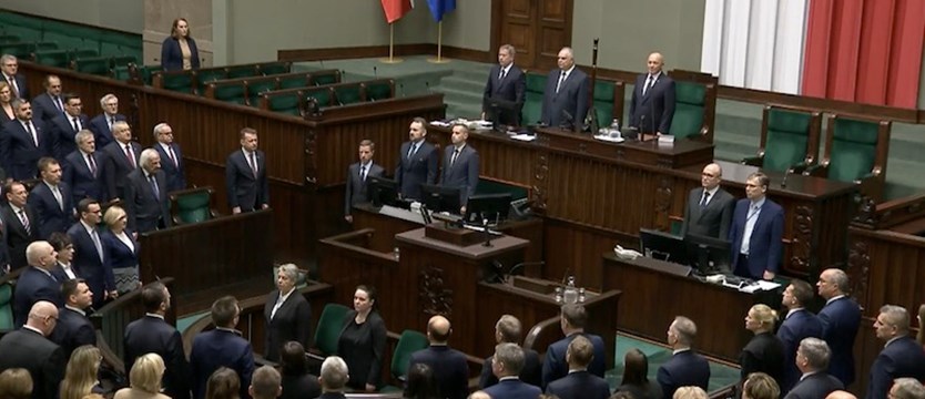 Inauguracyjne posiedzenie Sejmu X kadencji. Relacja na żywo