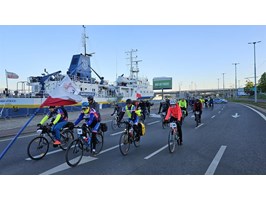 Objechali Zalew Szczeciński. 500 rowerzystów – 290 kilometrów