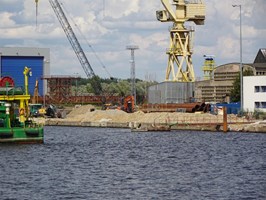 Trwa modernizacja infrastruktury Morskiej Stoczni Remontowej „Gryfia”
