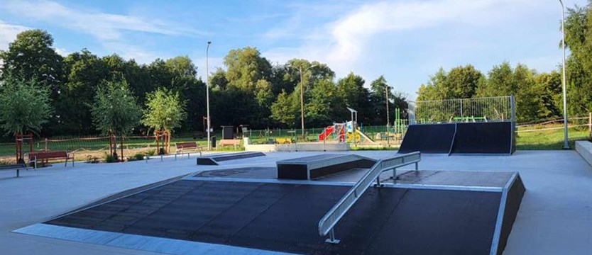 Nowy skatepark gotowy